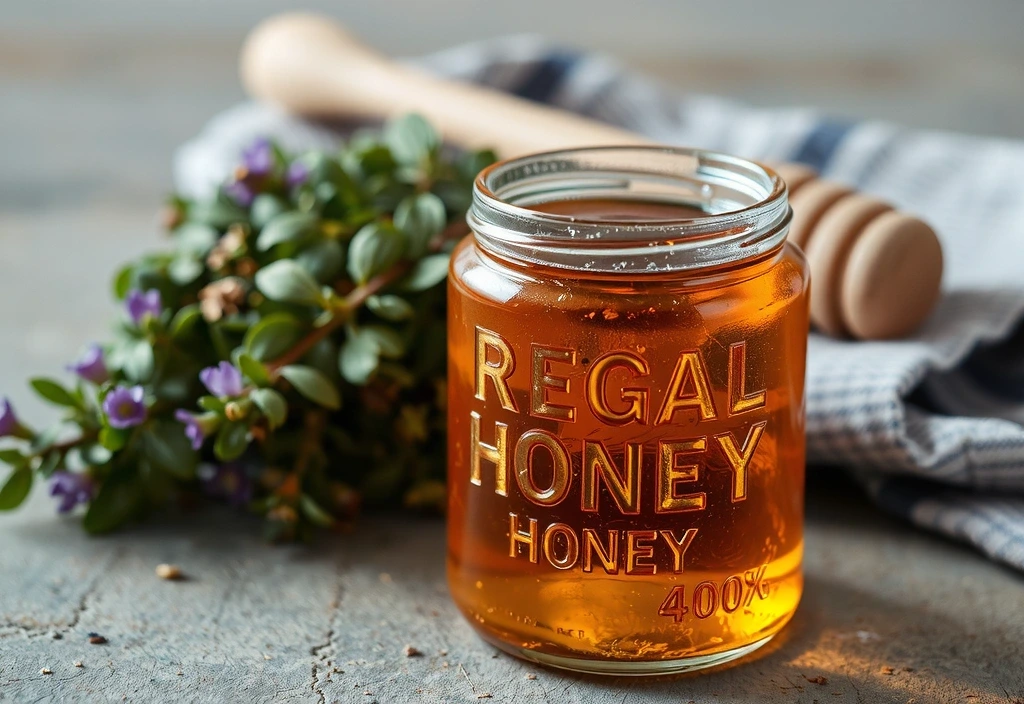 Produit de la ruche et herbes